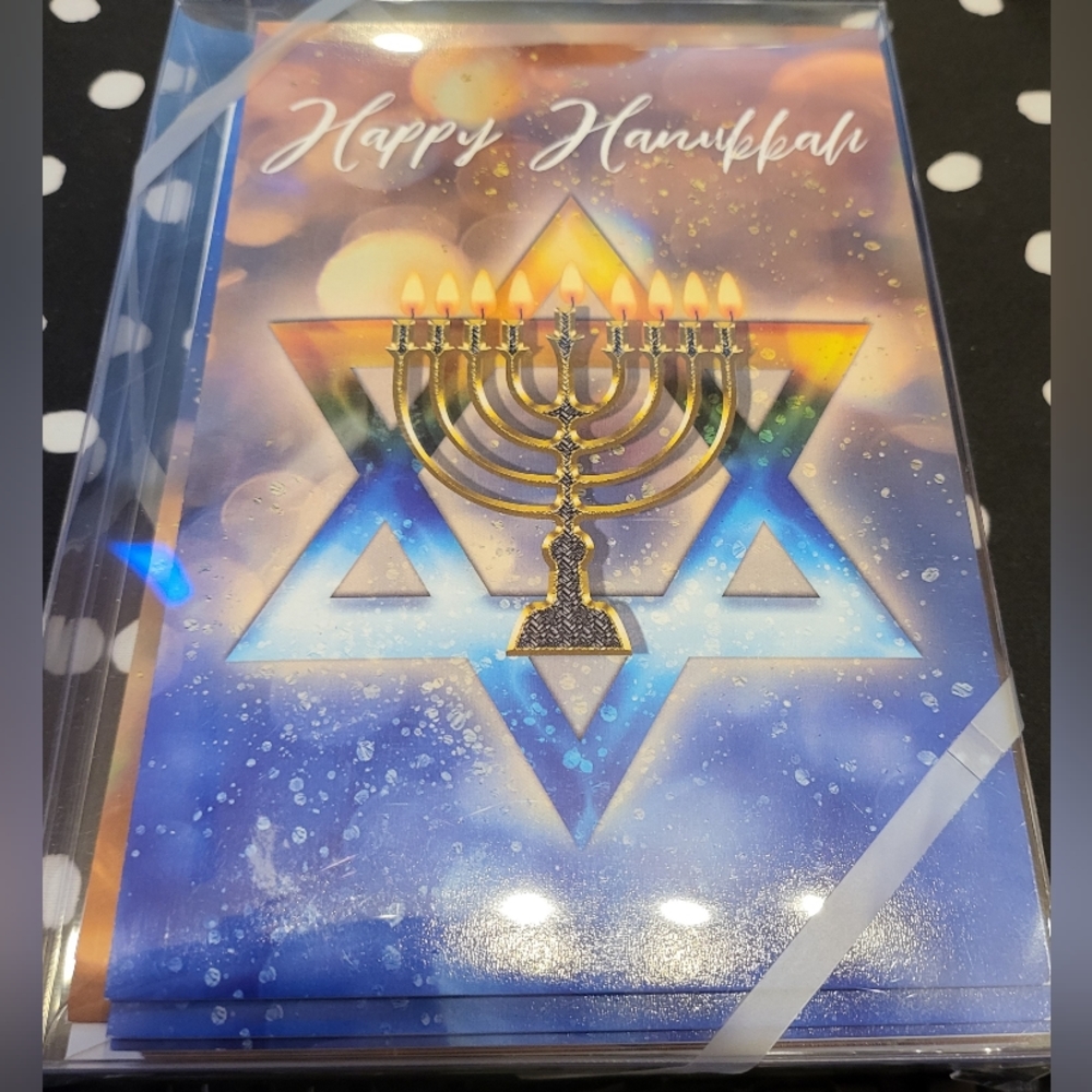 Blank Hanukkah cards